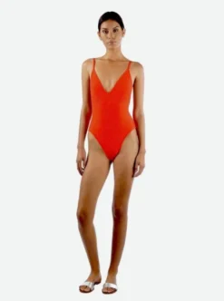 Aguaclara Swimwear Naranja One Piece Swimsuit -Beautiful Swimwear aguaclara swimwear apparel accessories clothing swimwear aguaclara swimwear naranja one piece swimsuit aguaclara luxury swimwear red naranja 63 designer one piece swimsuit 13719781802
