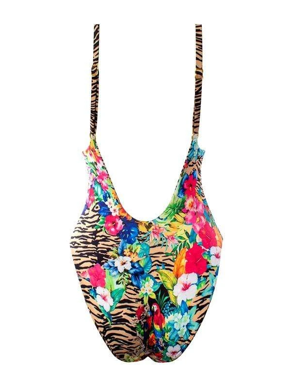 Liliana Montoya GAiA Rainforest Tiger Adjustable Strap One Piece Trikini 2 Liliana Montoya GAiA Rainforest Tiger Adjustable Strap One Piece Trikini - Image 2
