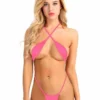 Hot Pink Extreme Micro G-String Thong Slingshot One Piece Swimsuit Swimwear