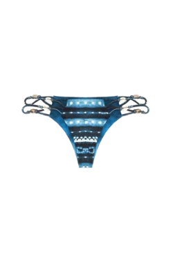 Thaikila Azul Reversible Triangle Top And Side Tie Brazilian Bikini Bottom W/ Shell Accents Swimwear Swimsuit Set 9 Thaikila Azul Reversible Triangle Top And Side Tie Brazilian Bikini Bottom W/ Shell Accents Swimwear Swimsuit Set -Beautiful Swimwear thaikila apparel accessories clothing swimwear print medium thaikila azul reversible triangle top and side tie brazilian bikini bottom w shell accents swimwear swimsuit set 2801702407